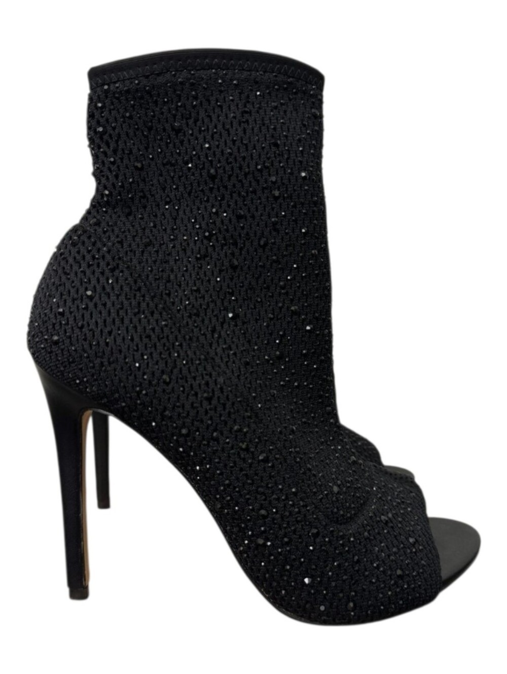 Aldo Hema Open Toe Studded Booties 7.5